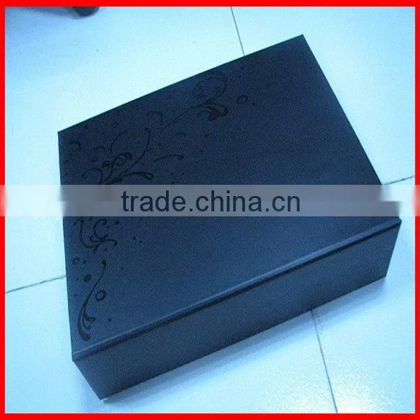 leading style black glossy Foldable Box