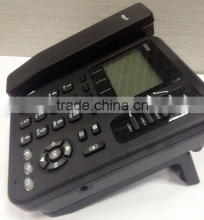 IP542N Office Telephone System 4-line VoIP phone