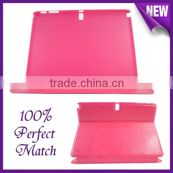 new design leather case For Samsung Galaxy Note P601 high quality transform fold ultra thin case
