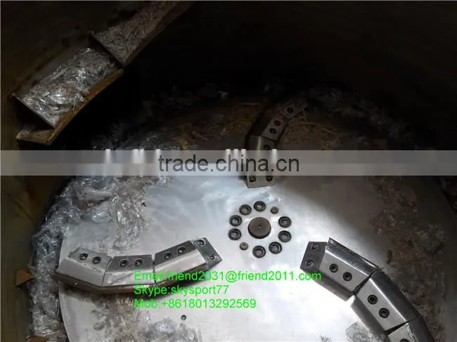 Water ring two stage pelletizing line