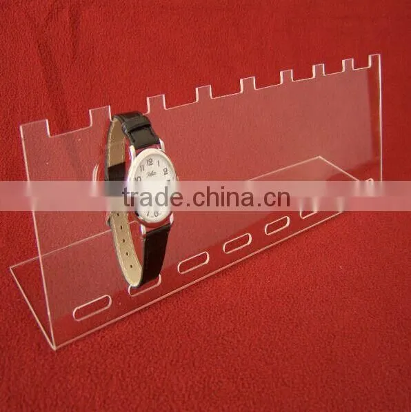 clear display stand for watches