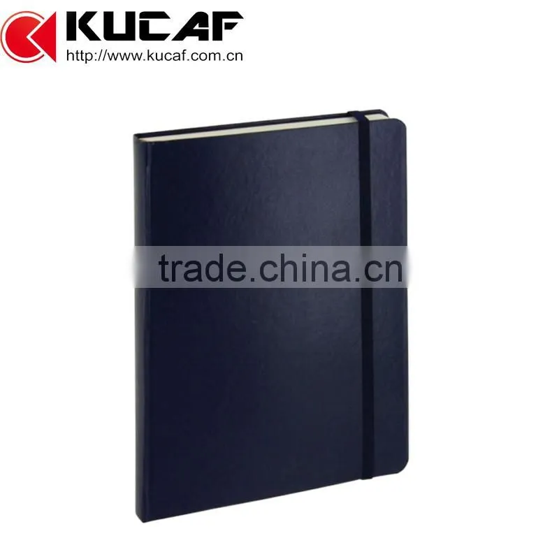 Custom promotional usage pu leather diary notebook