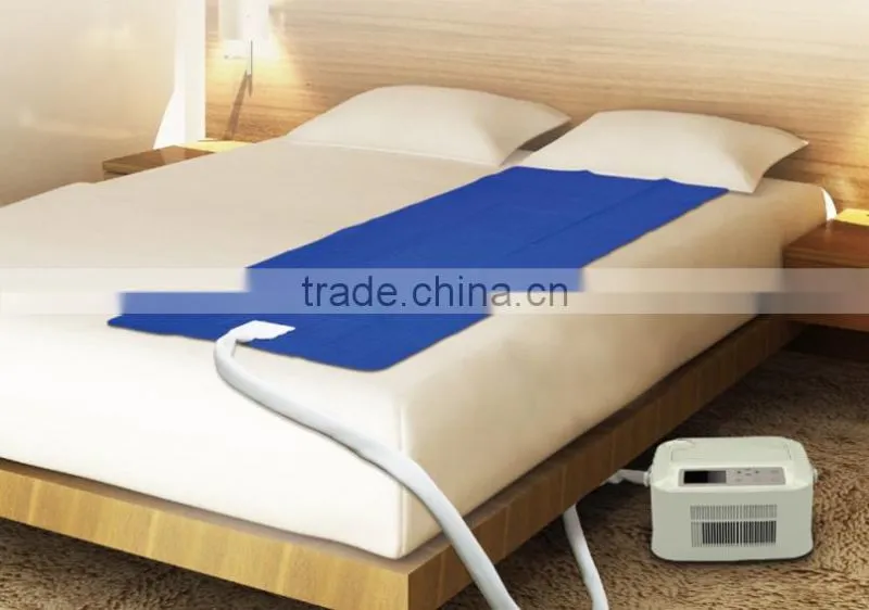 Quiet and safety cool and warm water mattress pad topper for bed