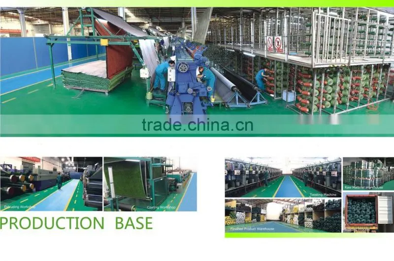 Golf court artificial turf plastic grass