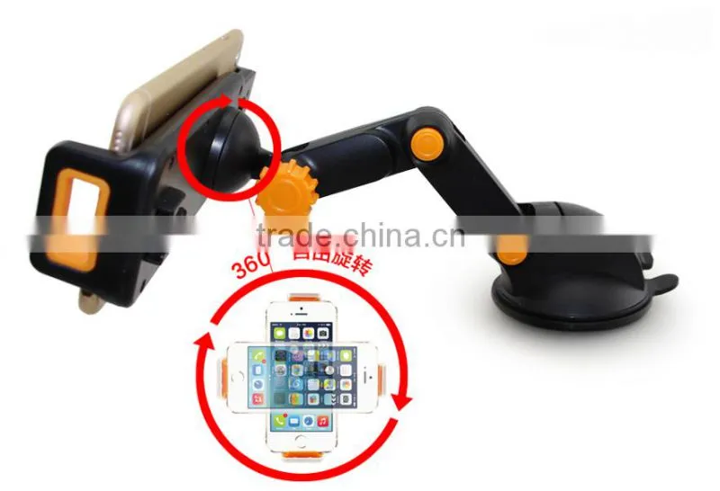 Sunction mobile phone cradle car mount holder, car seat cup holder for iPad Mini/glaxey tab