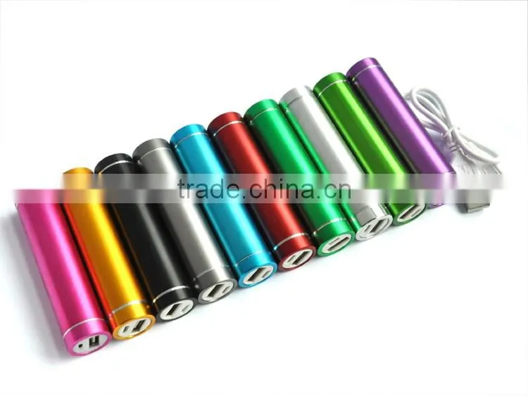 fashion portable sex cylindrical power bank