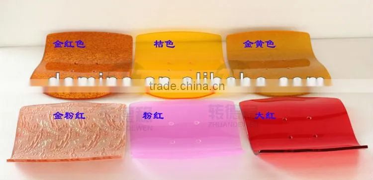 The seat of bar stool made from acrylic/PMMA