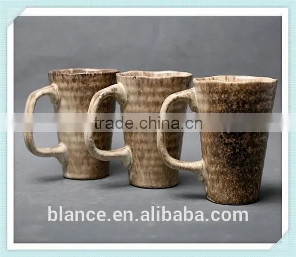 handmade pottery coffee mug in big size