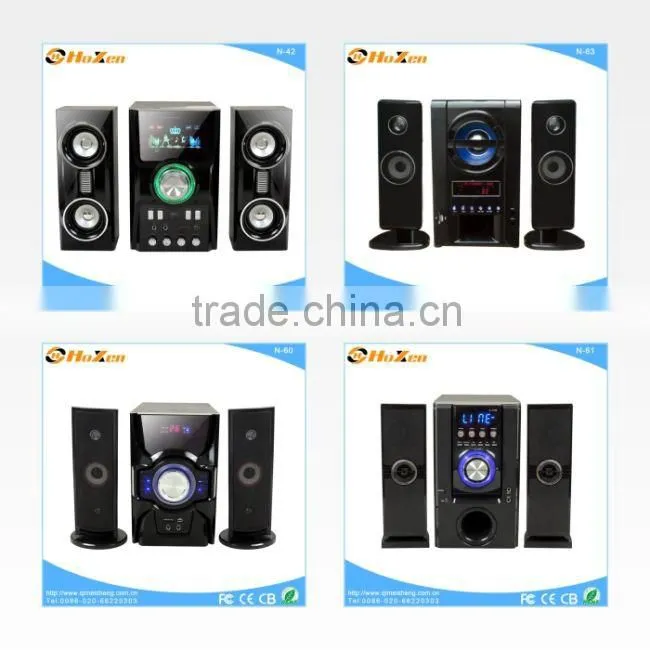 classic hifi 6.5 inch subwoofer round luxury bluetooth speaker made in China