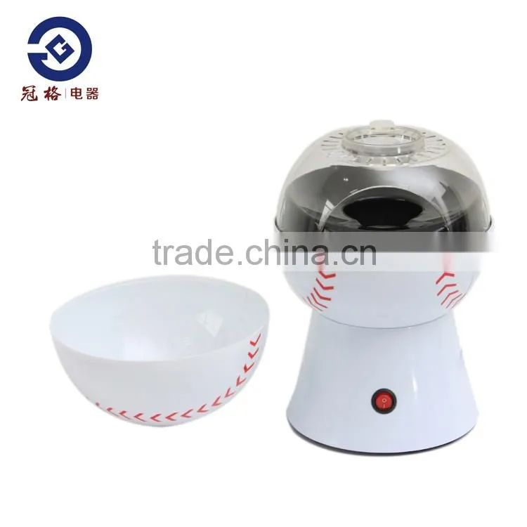 china hot air popper ball popcorn machine