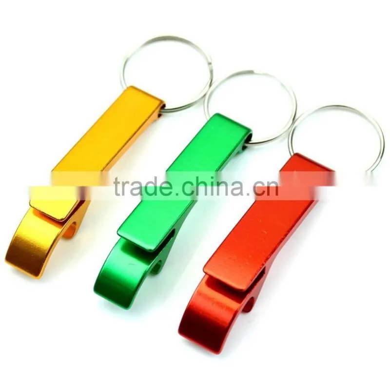 promotion gift Key chain with Metal bottle can openers