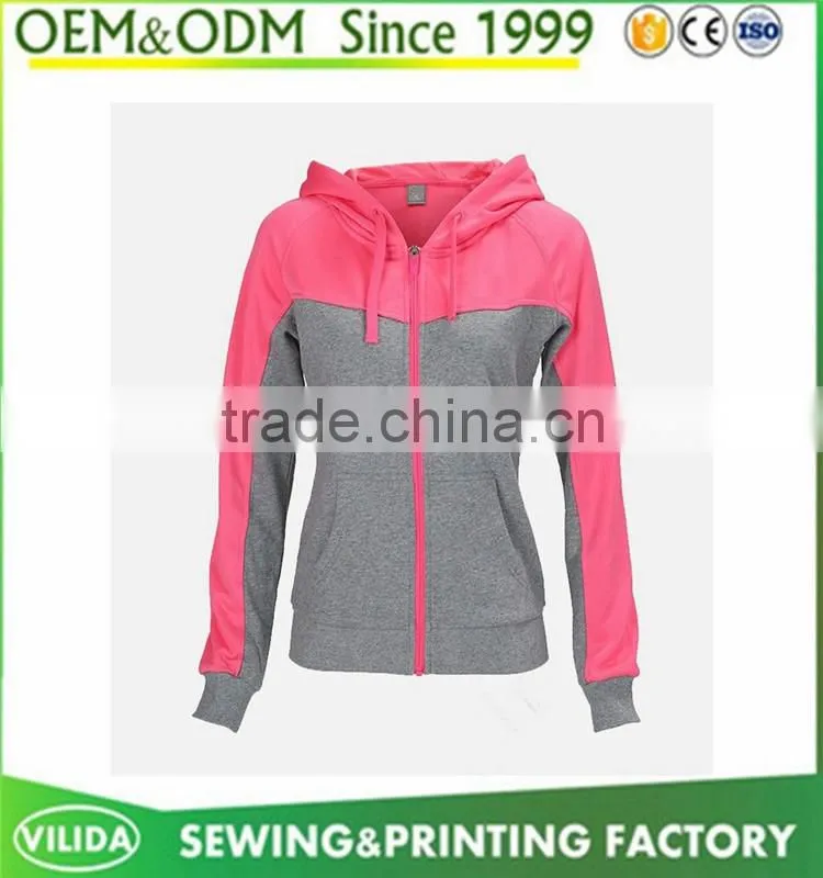 Korean version popular trend slim fit extra long stand collar hoodies coat