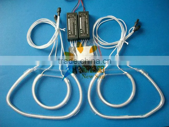 2014 Hot sale waterproof CCFL angel eyes car headlights angel eyes ring for Honda 2006 car front halo ring light