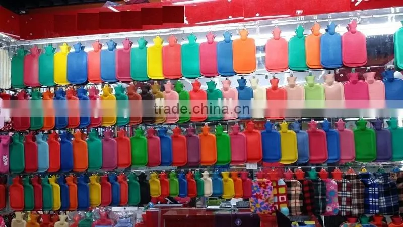 Nature rubber hot water bottle