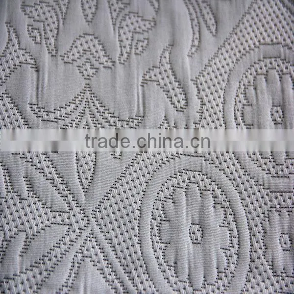 2015 polyetser jacquard fabric for bed