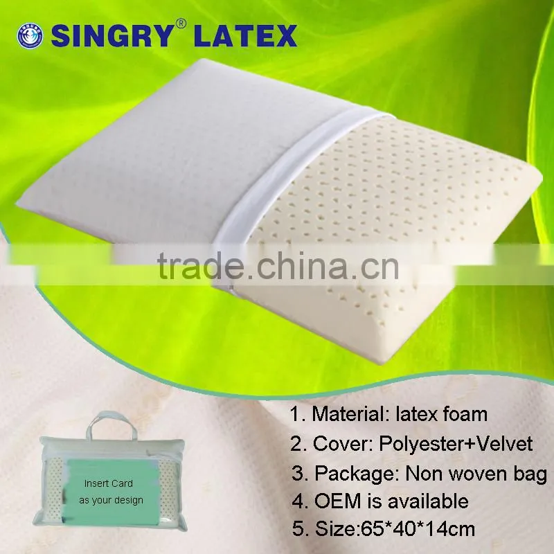 Standard Size Pillow Insert With Wholesale Decorative Latex Pillow
