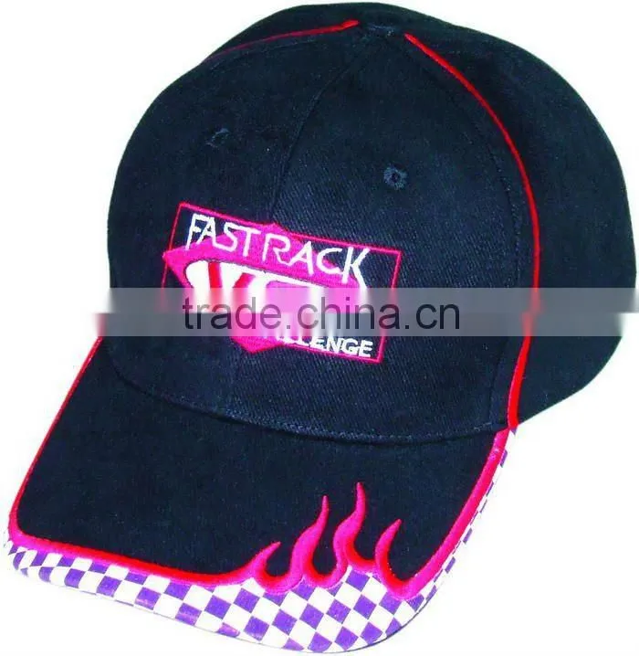 Fashion summer hat flat embroidery caps