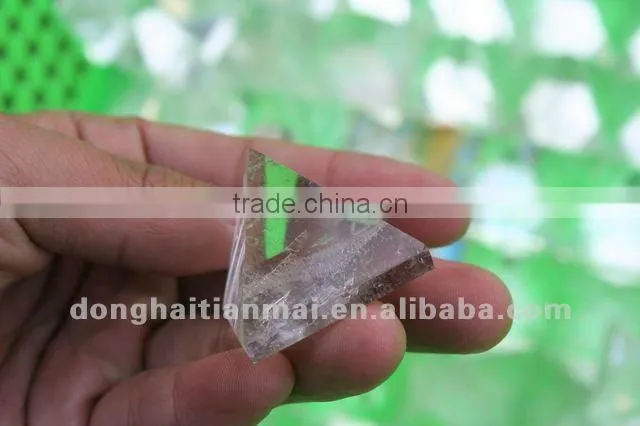 Decorative Natural Clear QUARTZ Crystal HEALING Pyramid , Christmas Gifts