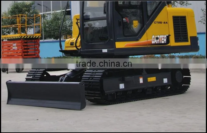 CE / ISO , 8.5 Ton Compact China Made Cheap Brand New Excavator, CE / ISO Certificate, CT85-8A , CT85-8B