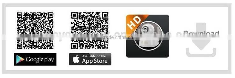 1080P P2P security wifi ip camera cctv PTZ camera
