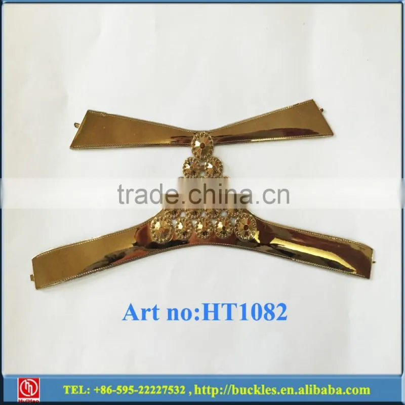TPU shoes upper fittings, girls shoes vamp accessory (HT1083)