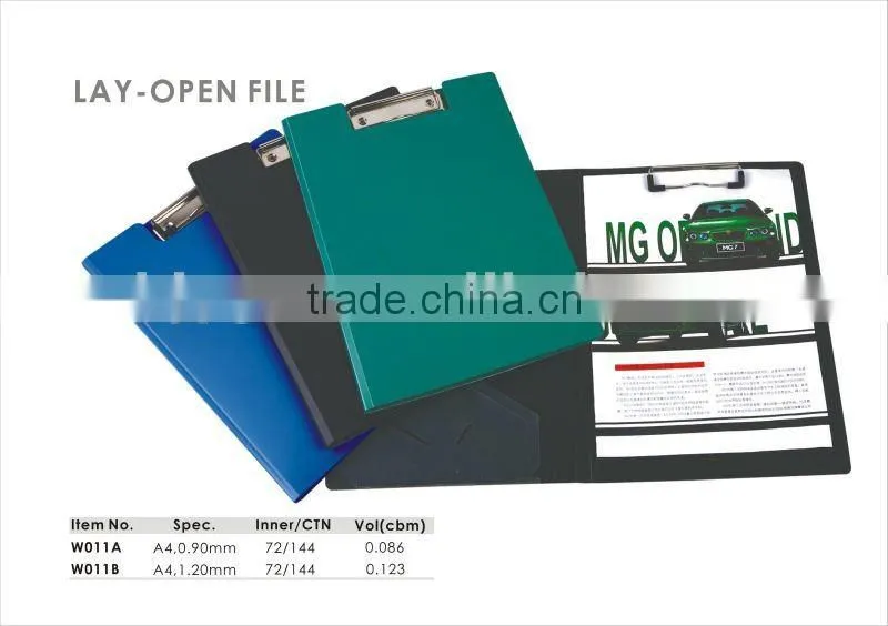New Design A4 Transparent Clear Slide Bar Report Cover