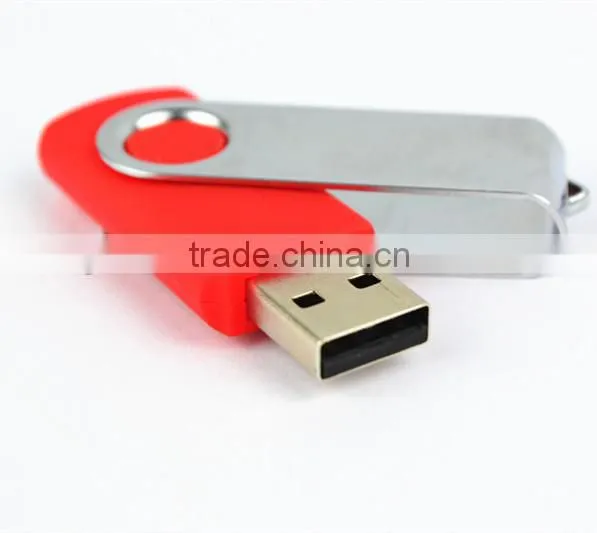 Wholesale newest OEM Metal rotating usb flash drive swivel usb