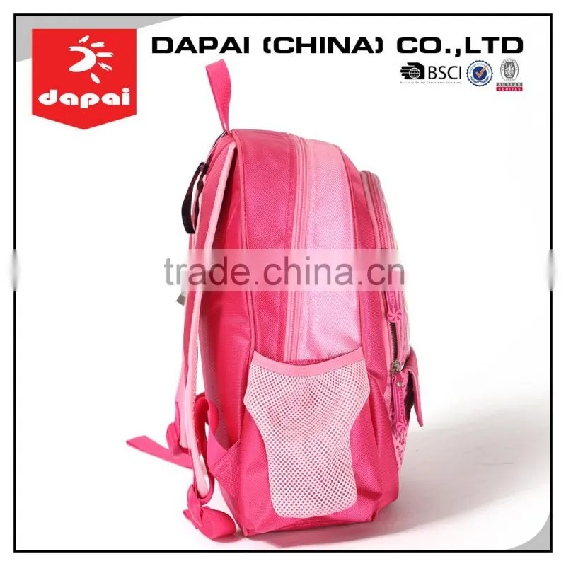 Quanzhou dapai fashion style for girls new design school bag