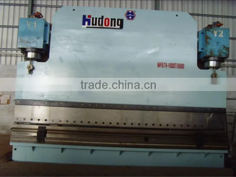 WF67K-1000T/6000 DA65W CNC Hydraulic press brake