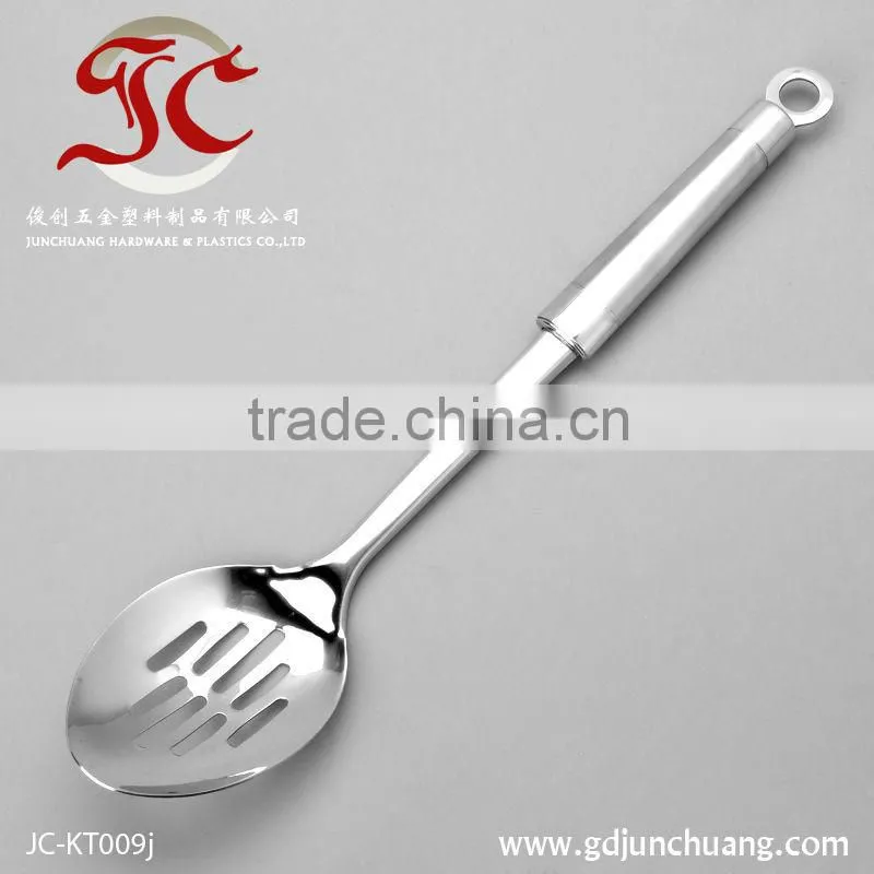 New vogue style stainless steel slotted spoon