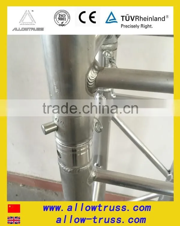 400*400mm Aluminum lighting truss system/ spigot truss