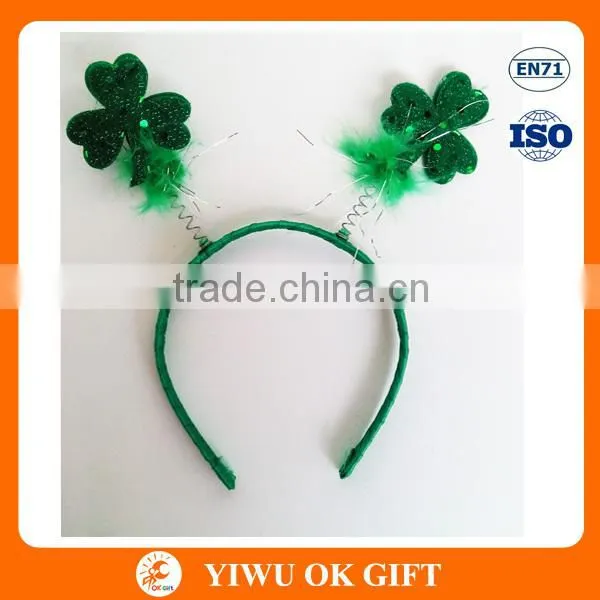 Party Suppliers St Patrick's Day Irish Green Tiara Headband