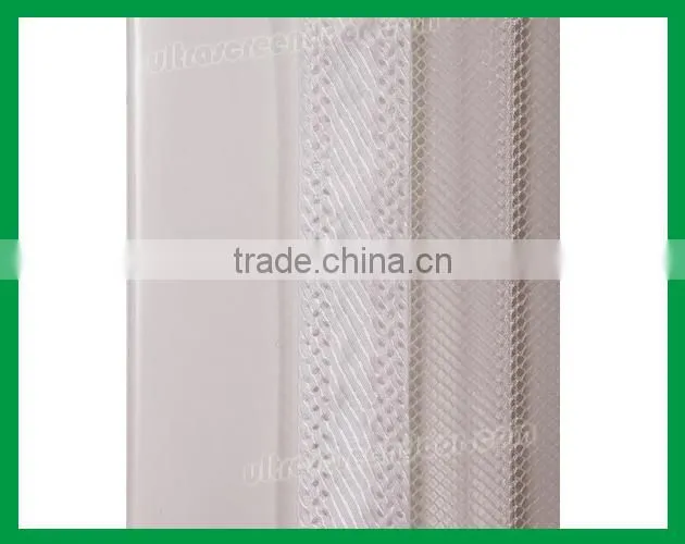 magnetic magic screen door mesh white