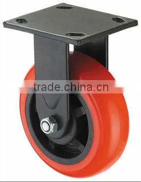 Heavy Duty Korean Polyurethane Wheel Fixed Industry