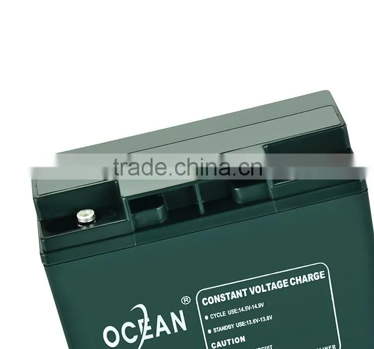 Factory wholesale price 12V 17ah fresh stock best price 12v battery solar
