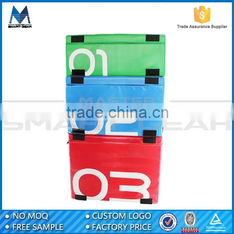 MSG High Quality PU Leather Foam Plyometric Jumping Box