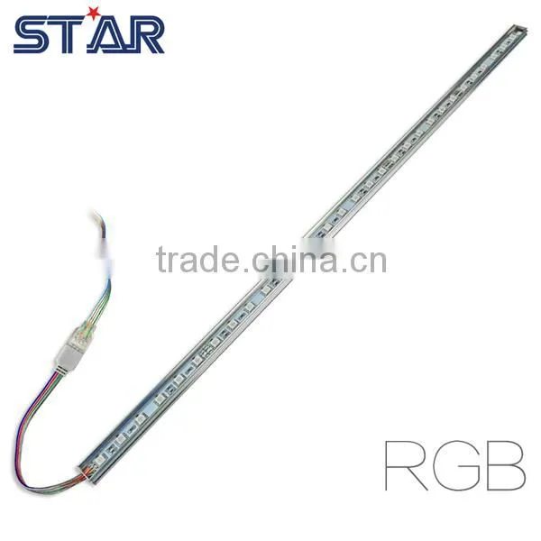 Aluminium LED Lichtleiste RGB SMD 5050 60led/m 15w/m Indoor/outdoor