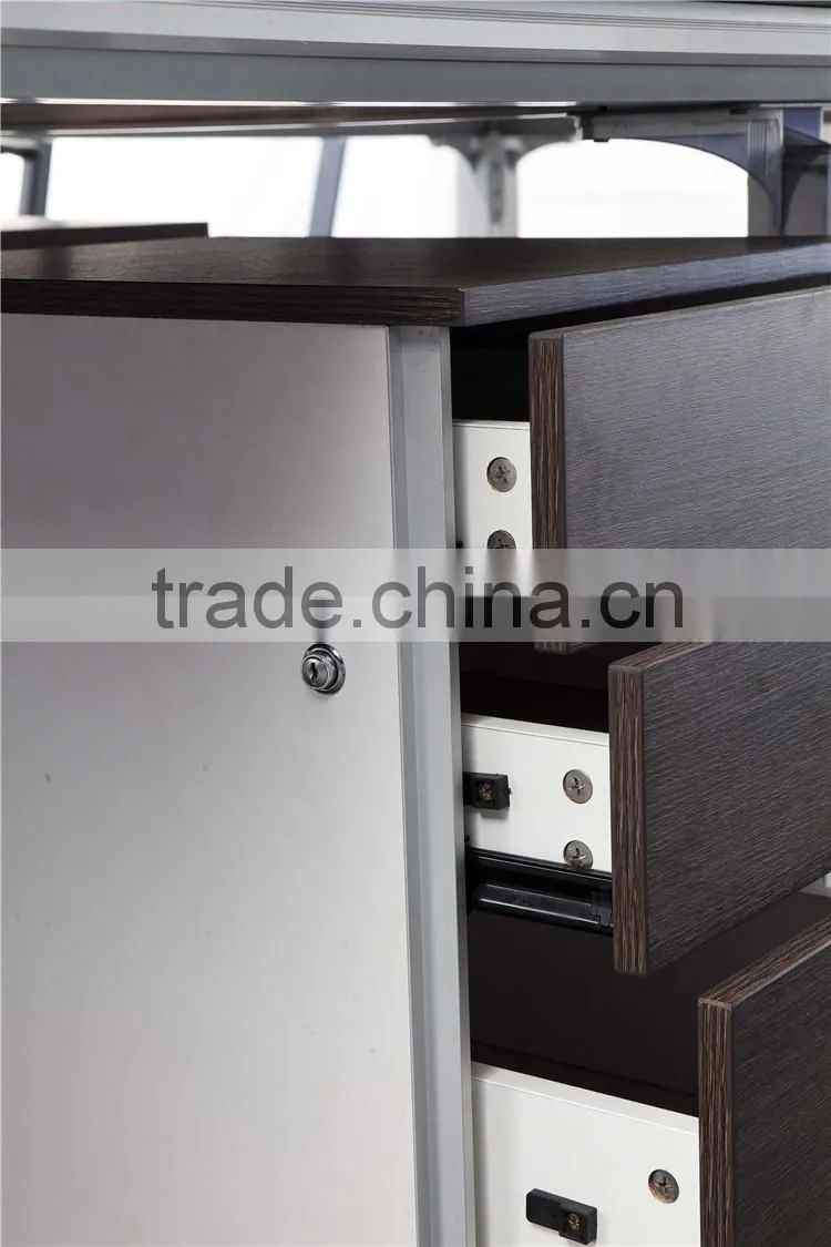 modern office furniture 4 person office workstation partition