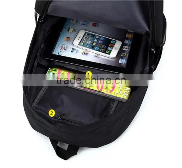 Mens Vintage Canvas Backpack Rucksack School Bag Travel Camping Bag