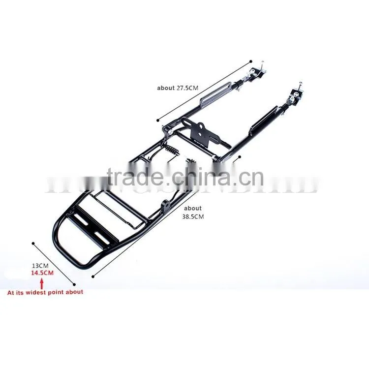 Suit for 20''-28'' cycling accessories of adjustable bike storage luggage carrier