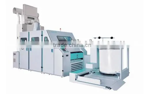 High speed yarn production blowroom and carding machine