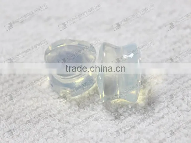 Synthetic moonstone ear plugs wholesale ear plugs
