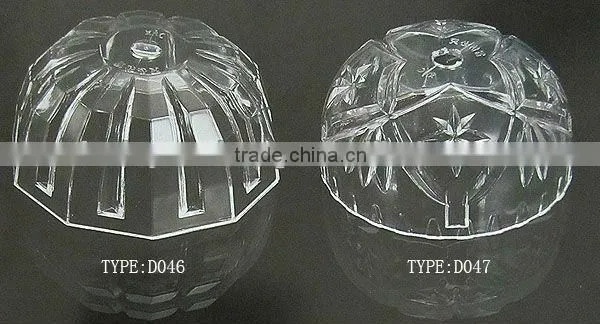transparent furniture plastic crystal accessories for glass table legs