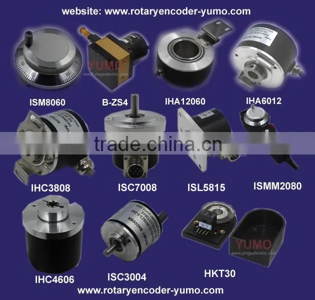 ISC5208 500 phase CNC system Machine Solid shaft encoder optical price incremental rotary encoder