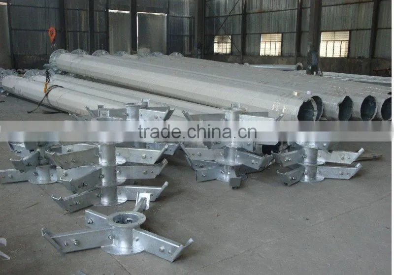 15m-60m galvanised steel mast