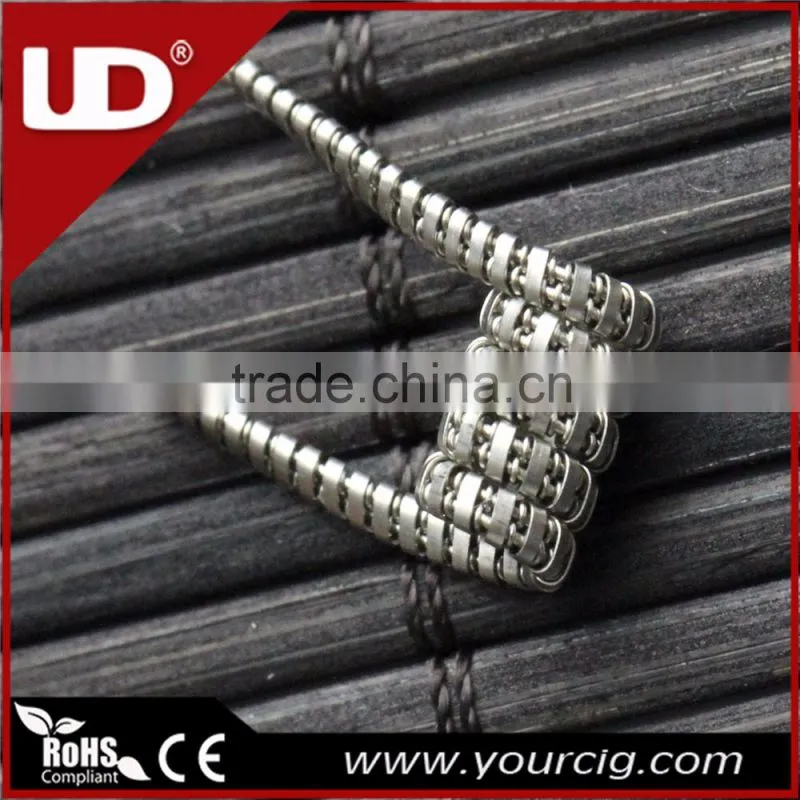 2016 high quality UD Kan-A1 SS316L clapton coil vaping