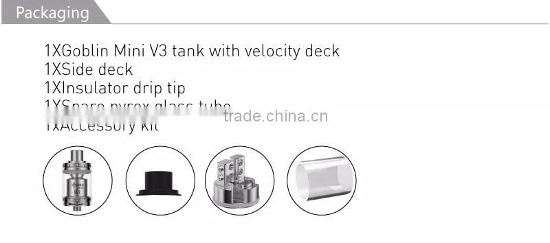 New coming UD Goblin mini V3 best rta atomizer 2016