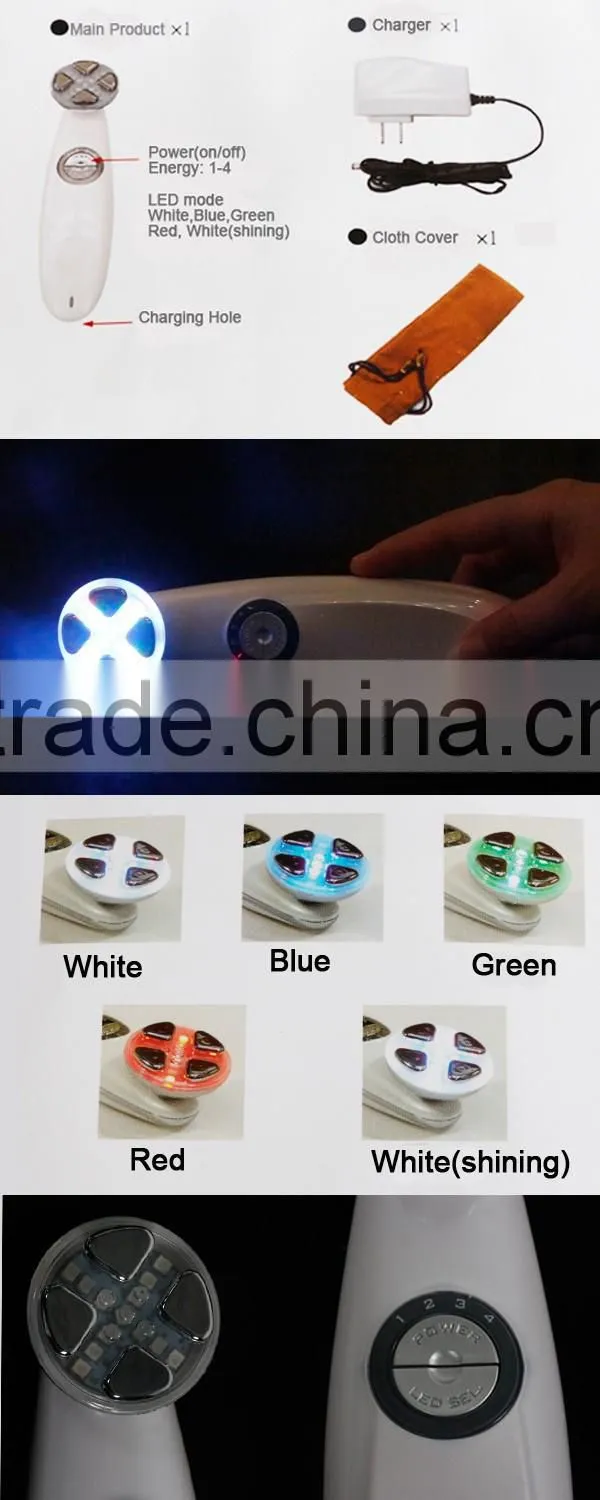 AYJ-H084C(CE) led ems rf 5 IN 1 Home Use Beauty Equipment