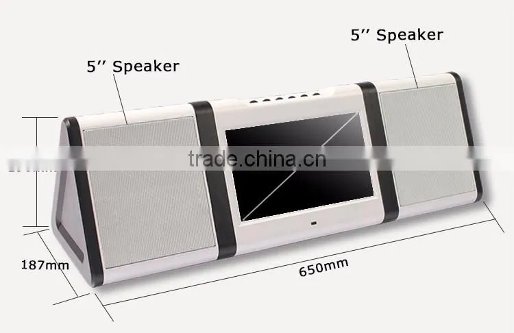 karaoke system 10.1 Inch android home theatre subwoofer bluetooth speaker