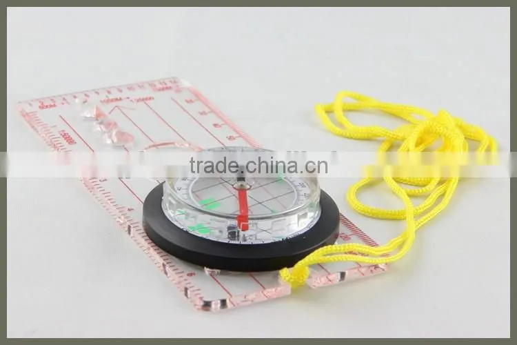 Map measuring scales sompass for army circle cutter